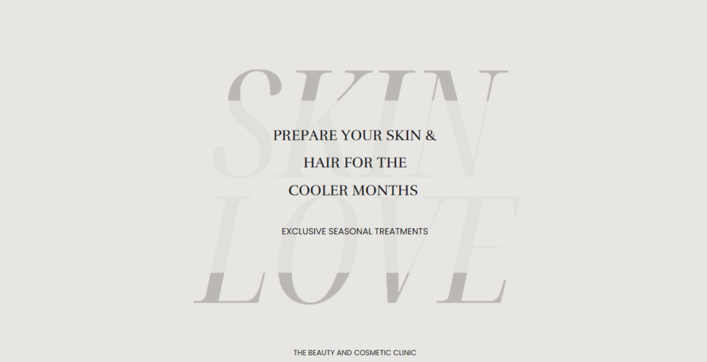 The Beauty and Cosmetic Clinic March seasonal specials